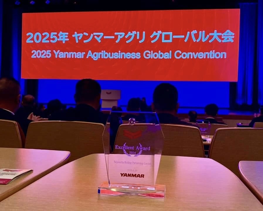 2025 Yanmar Agribusiness Global Convention ศรีปรีชาโฮลดิ้ง Excellent Award — ภาพที่ 3